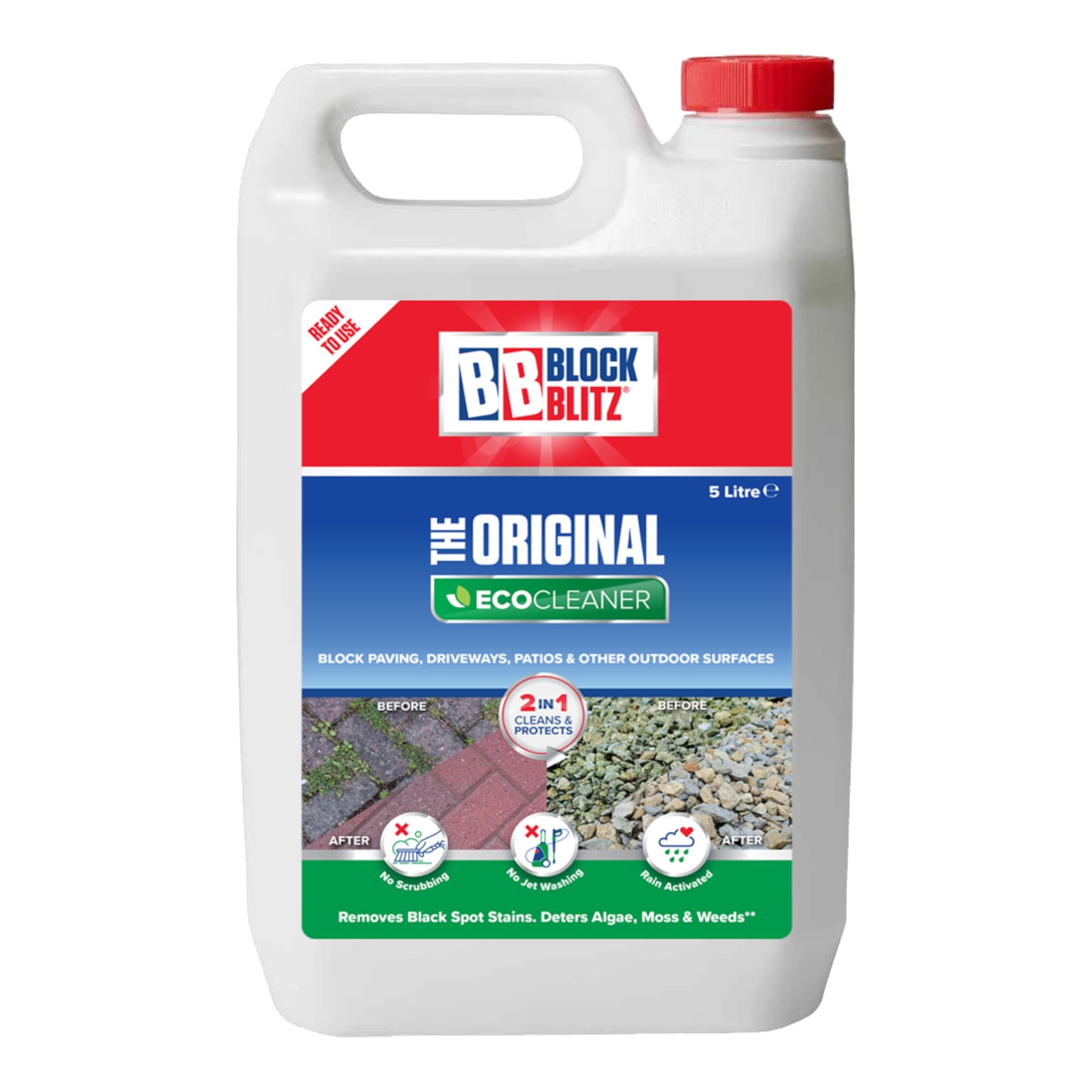 Block Blitz Eco Cleaner 5 L – Ready-to-Use Outdoor Cleaner – Creation ...