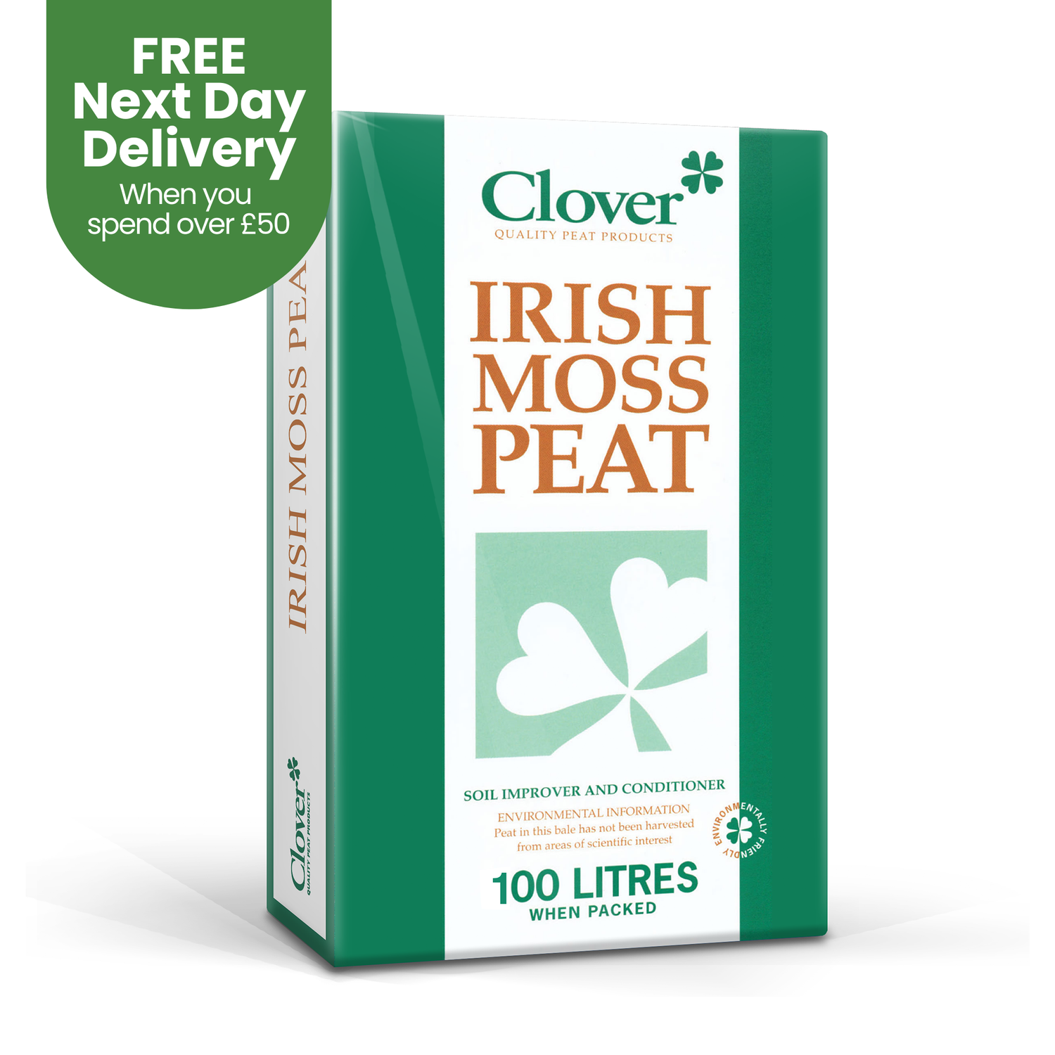 CLOVER 100L GENERAL GRADE IRISH MOSS PEAT