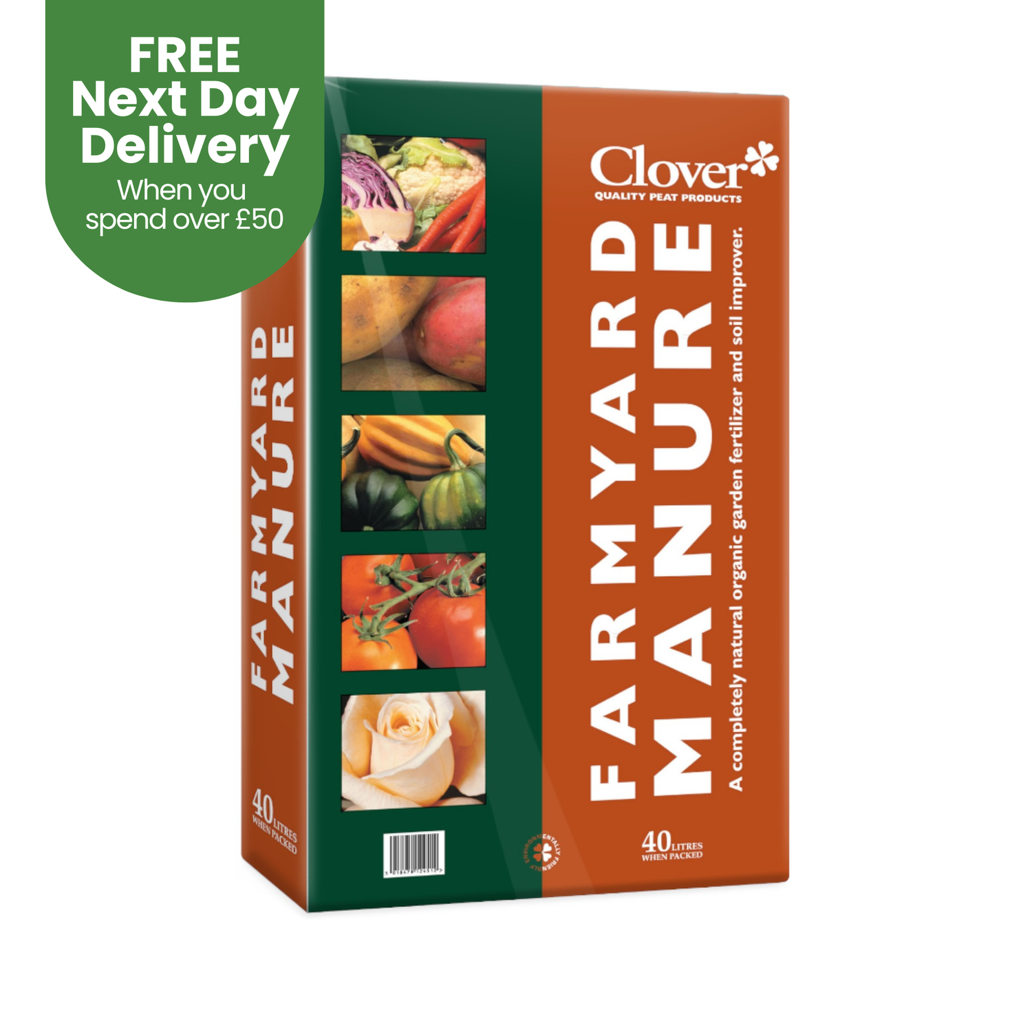 CLOVER 40L FARMYARD MANURE