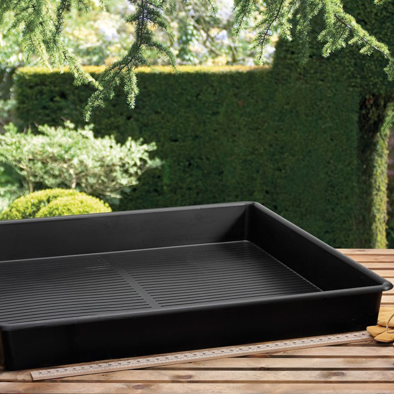 GARLAND 1.2 Metre Square Tray Black