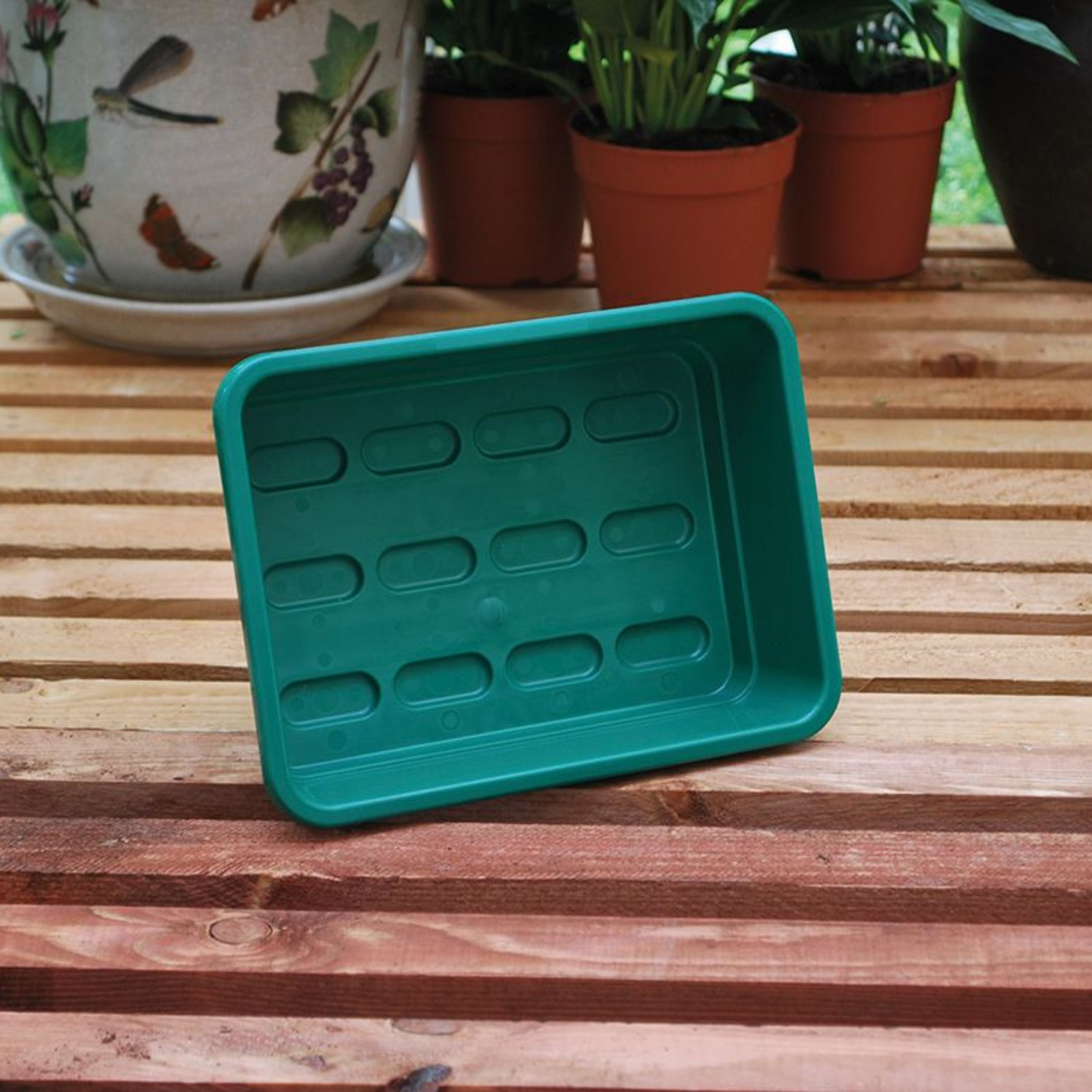 GARLAND Mini Garden Tray Green Without Holes