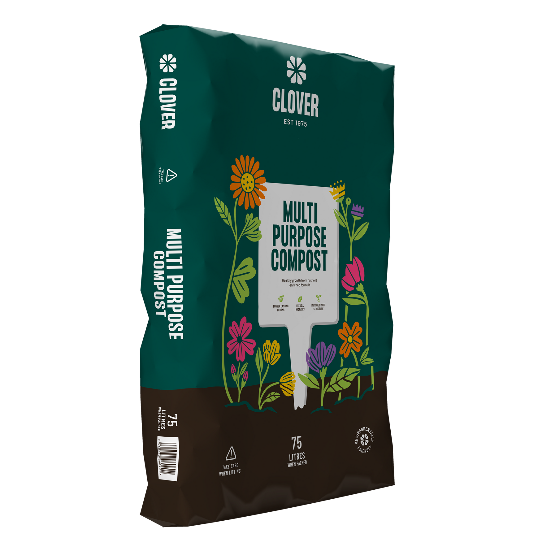 Creation Clover Grow Multi Purpose Compost 75L NEW  Garden supplies compost growing media gardening products uk