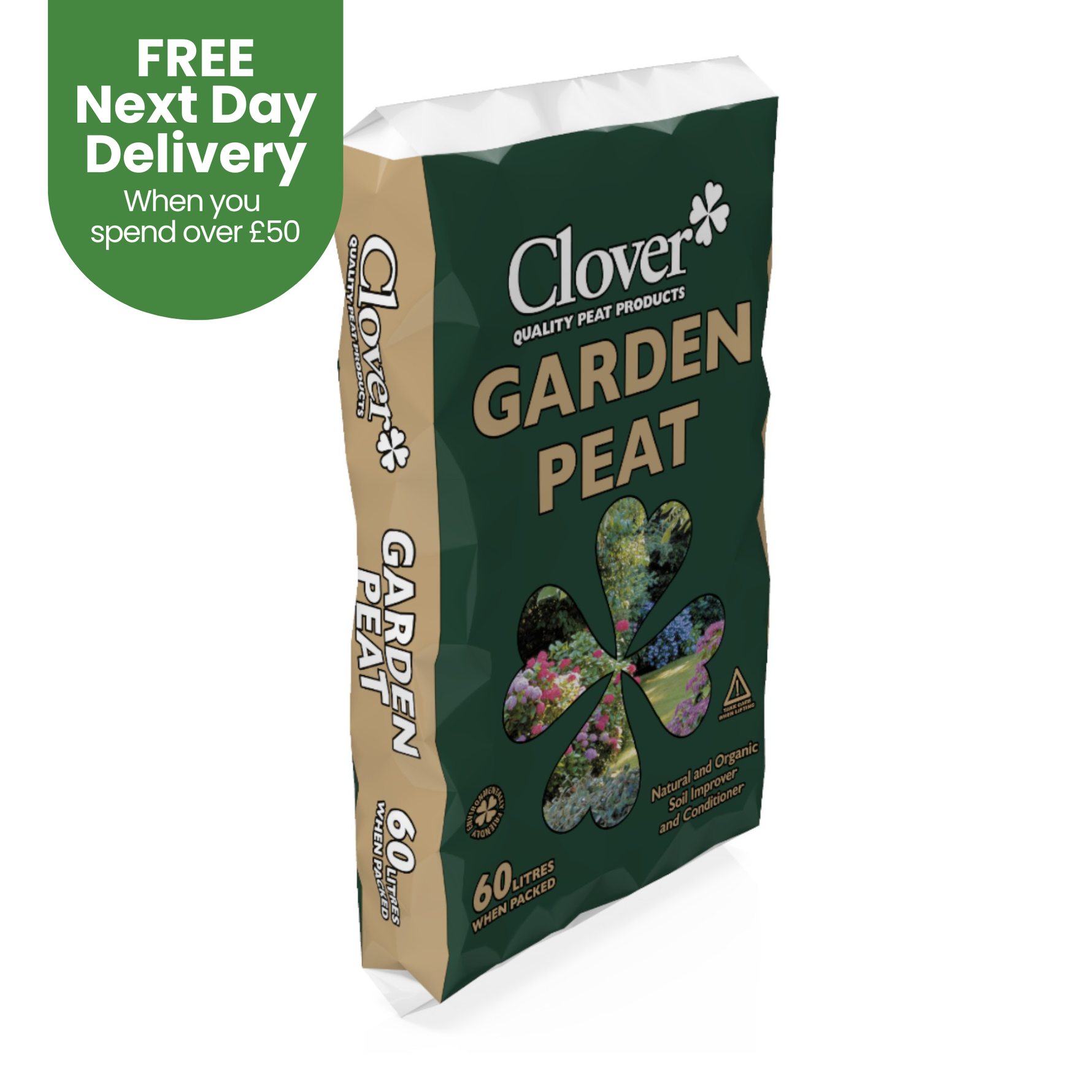 Creation Garden Supplies CLOVER 60l garden peat compostGarden supplies compost growing media gardening products uk peat