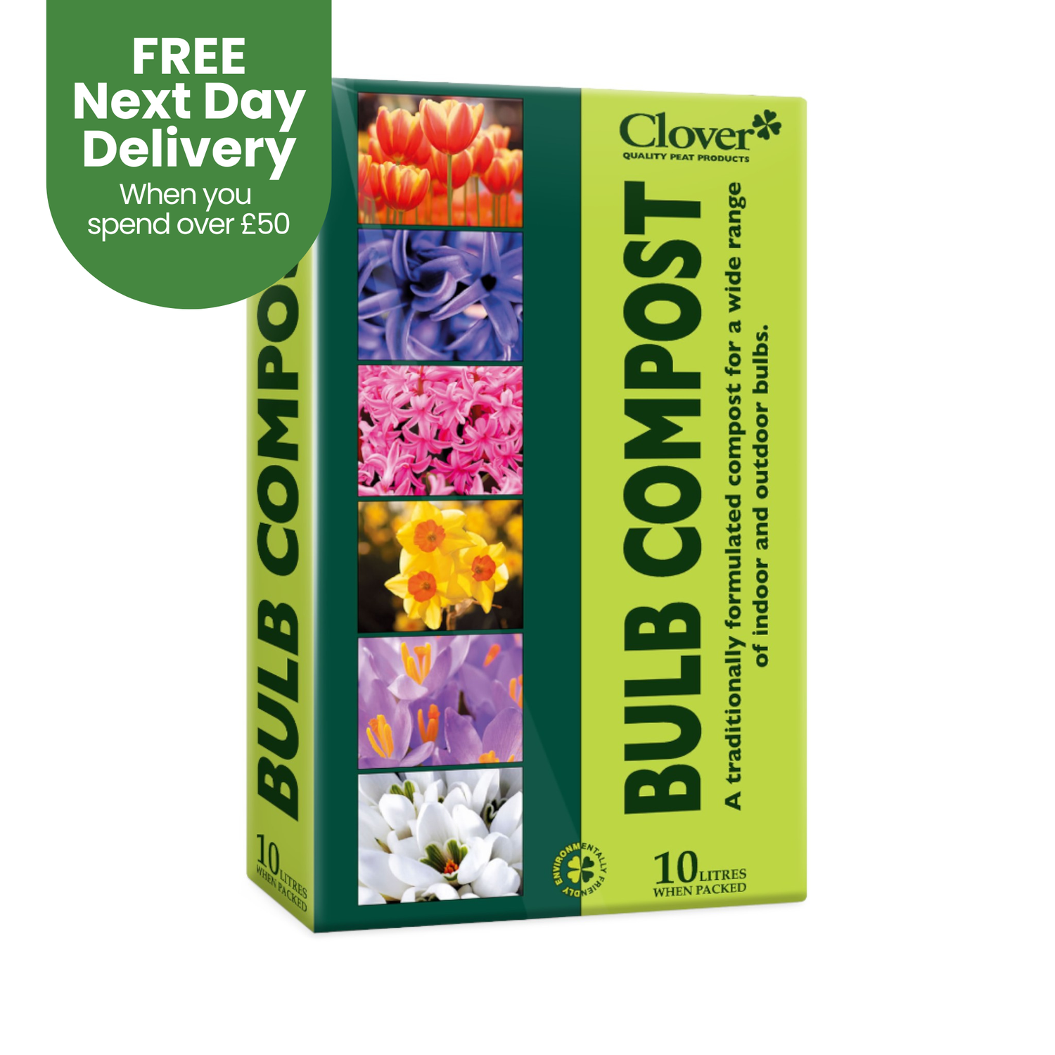 Creation Garden Supplies CLOVER Bulb compostGarden supplies compost growing media gardening products uk peat