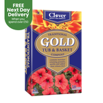 Creation Garden Supplies CLOVER traditional gold tub basket compost Garden supplies compost growing media gardening products uk peat