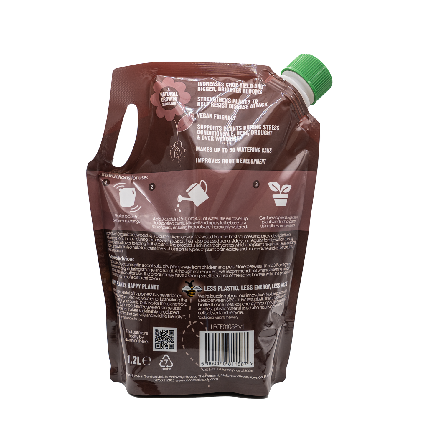Creation Garden Supplies ECOFECTIVE ORGANIC SEAWEED Garden supplies plant supplies plant food plant feed plant nutrition gardening products uk 