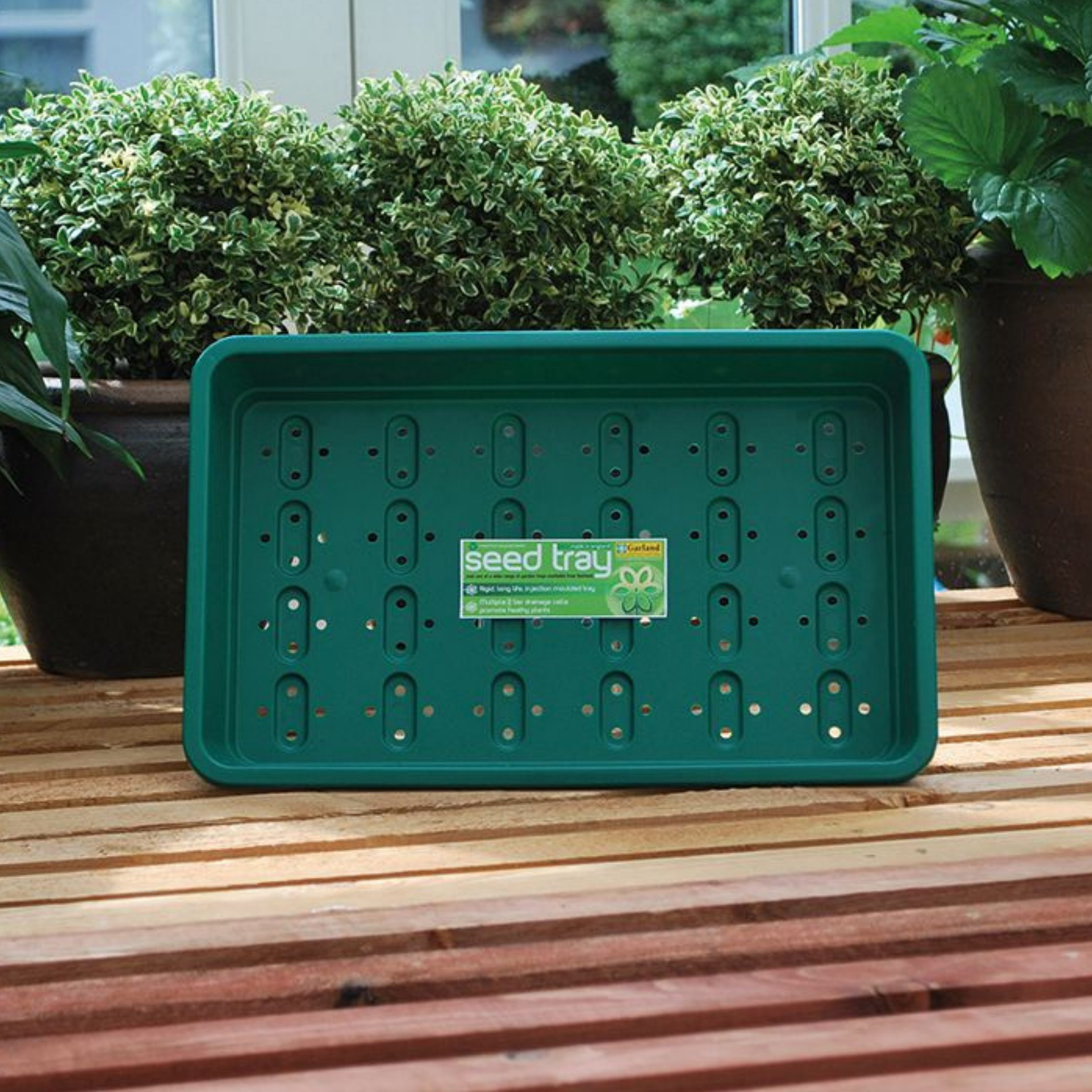 Creation Garden Supplies G118G Garland Standard Seed Tray Green 2