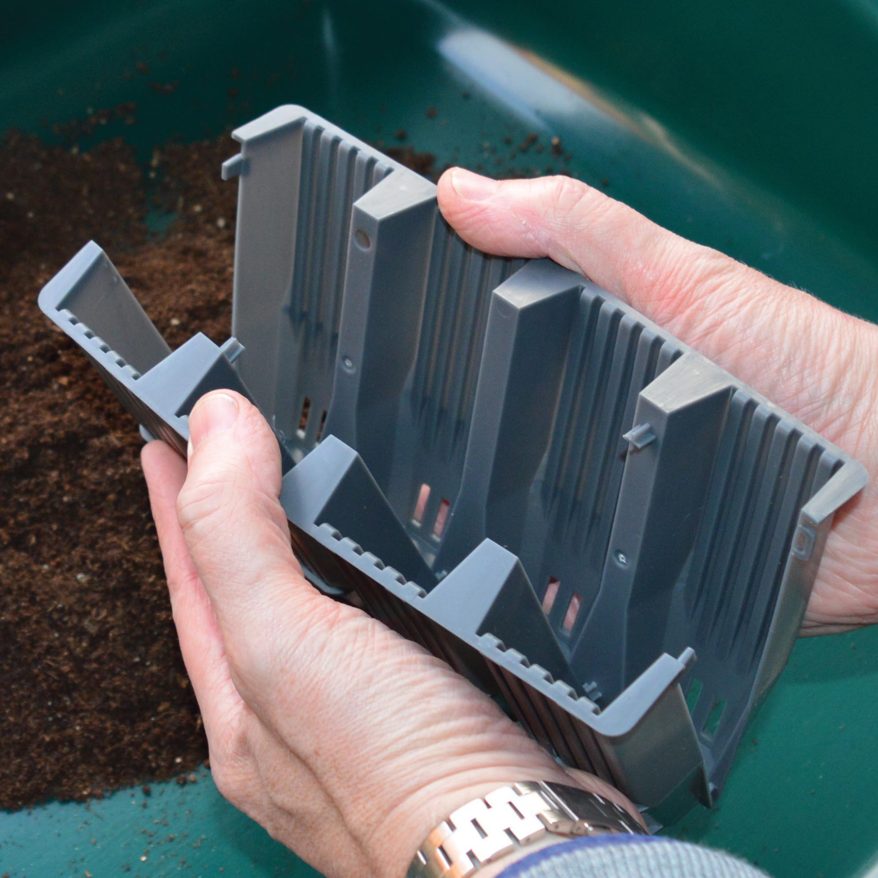Creation Garden Supplies_G229 28 Cell Deep Root Plant Cells Planted 2 No Tray Or Lid Garden supplies plant supplies garden trays garland plant cells plant trays gardening products uk 2