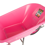 Creation Garden Supplies GROWERS OWN Pink Polypropylene WHEEL BARROW wheelbarrow garden tools