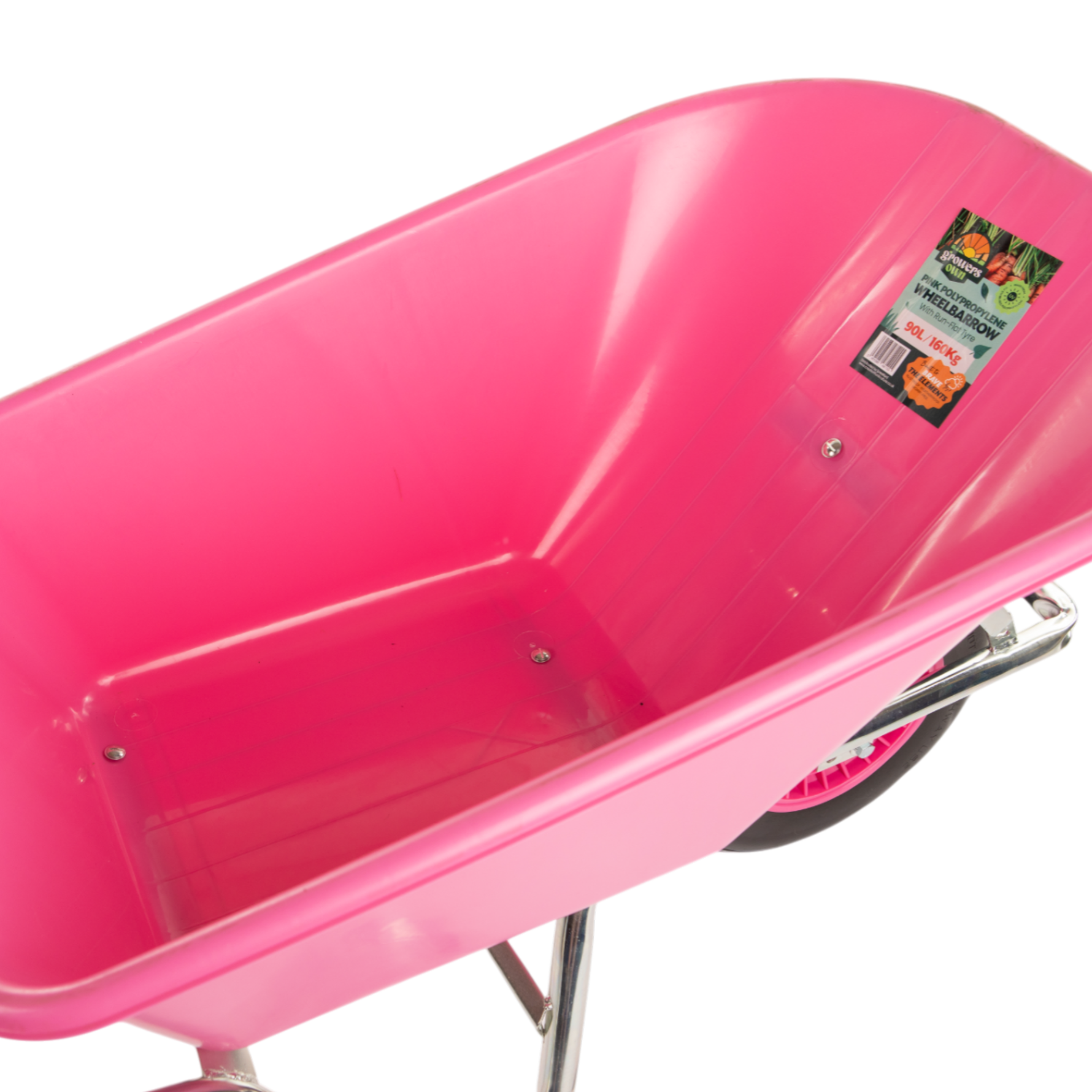 Creation Garden Supplies GROWERS OWN Pink Polypropylene WHEEL BARROW wheelbarrow garden tools