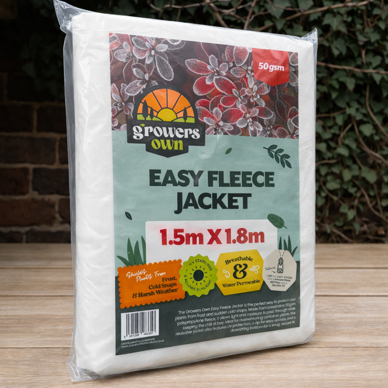 Creation Garden Supplies Growers Own Easy Frost Fleece Jacket 3 Garden supplies plant supplies frost protection plant protection gardening products uk 3