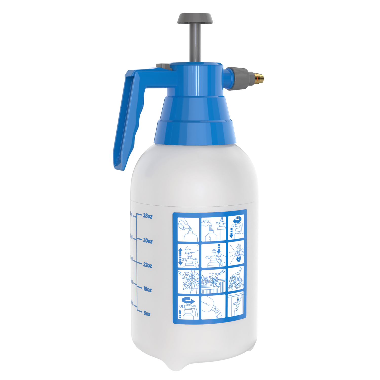 Creation Garden Supplies Pipeline Pressure Sprayer 5L garden sprayer plant mister spray bottle 
