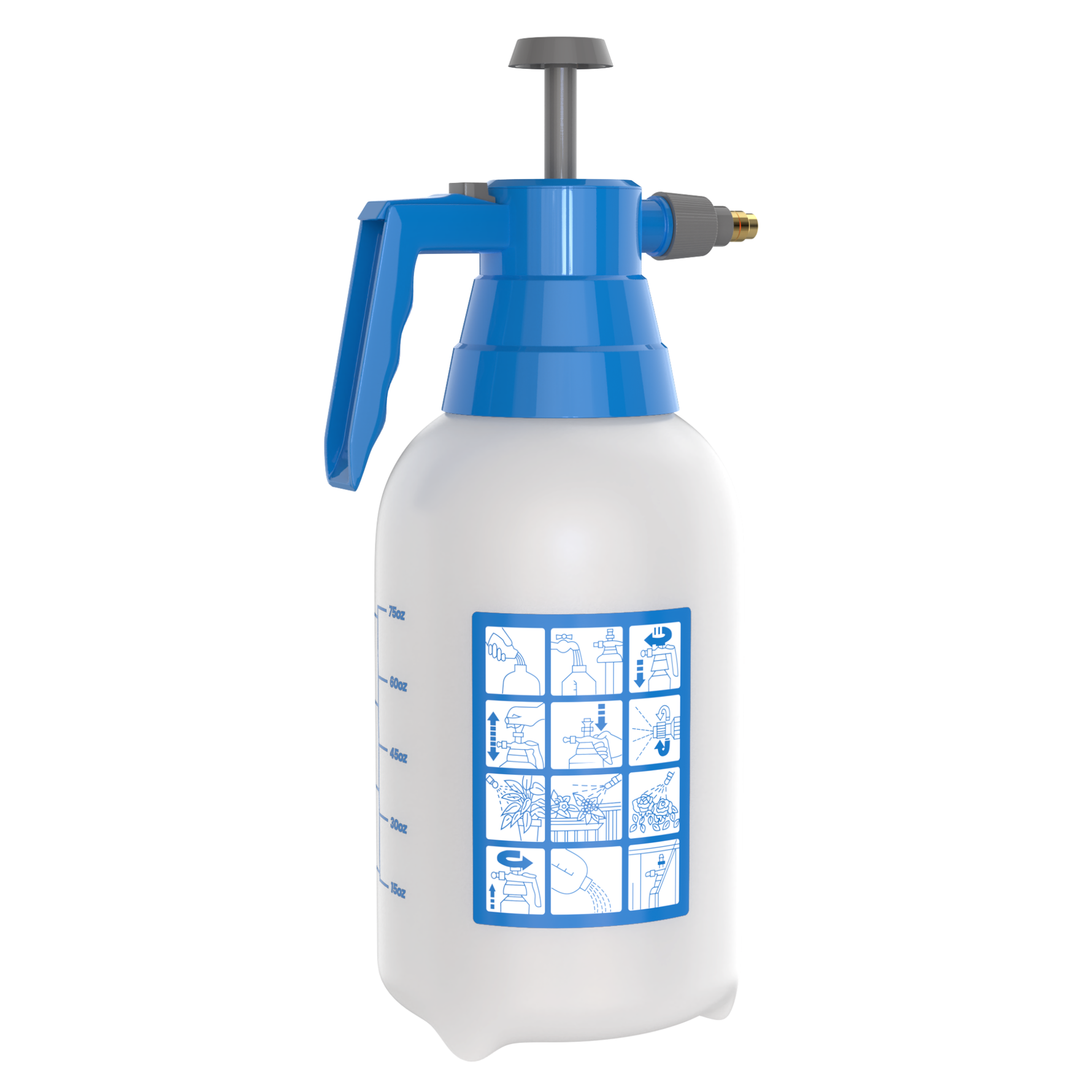 Creation Garden Supplies Pipeline Pressure Sprayer 5L garden sprayer plant mister spray bottle 