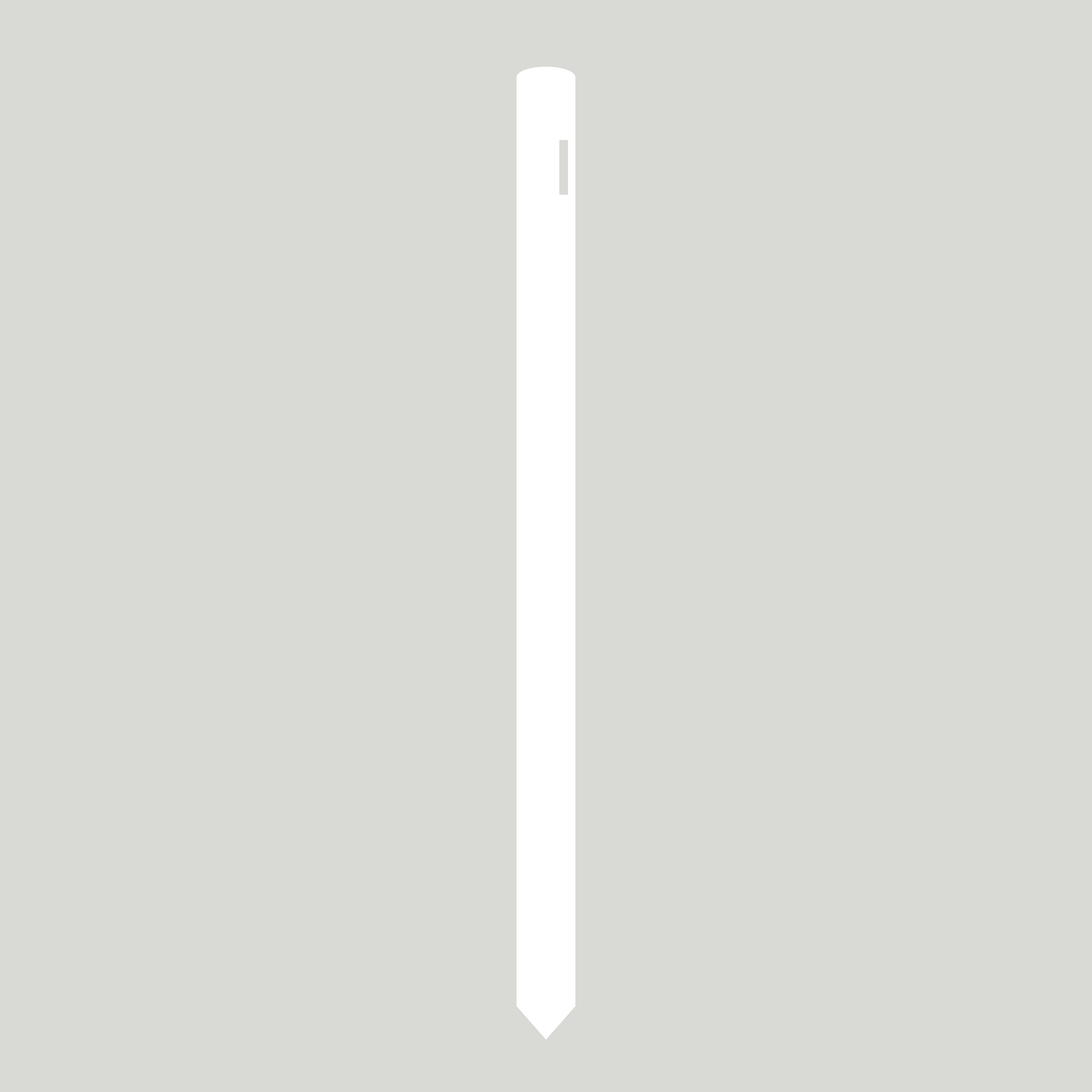 Creation Garden Supplies TYNE MOULDS MACHINERY Heavy Duty Plant labels with Hole L24600X38 WHITE Garden supplies plant labels gardening products uk stick in plant labels