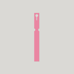 Creation Garden Supplies Tyne Moulds Machinery Self Tie Loop Lock Labels Pink 25mm x 220mm plant labels gardening products uk stick in plant labels