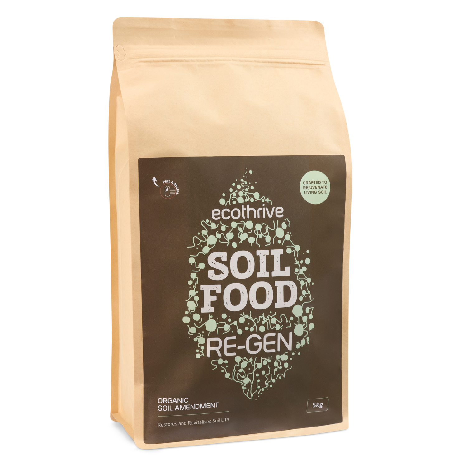 Creation Garden Supplies ecothrive soil food GROW 5KG -GEN 1KG