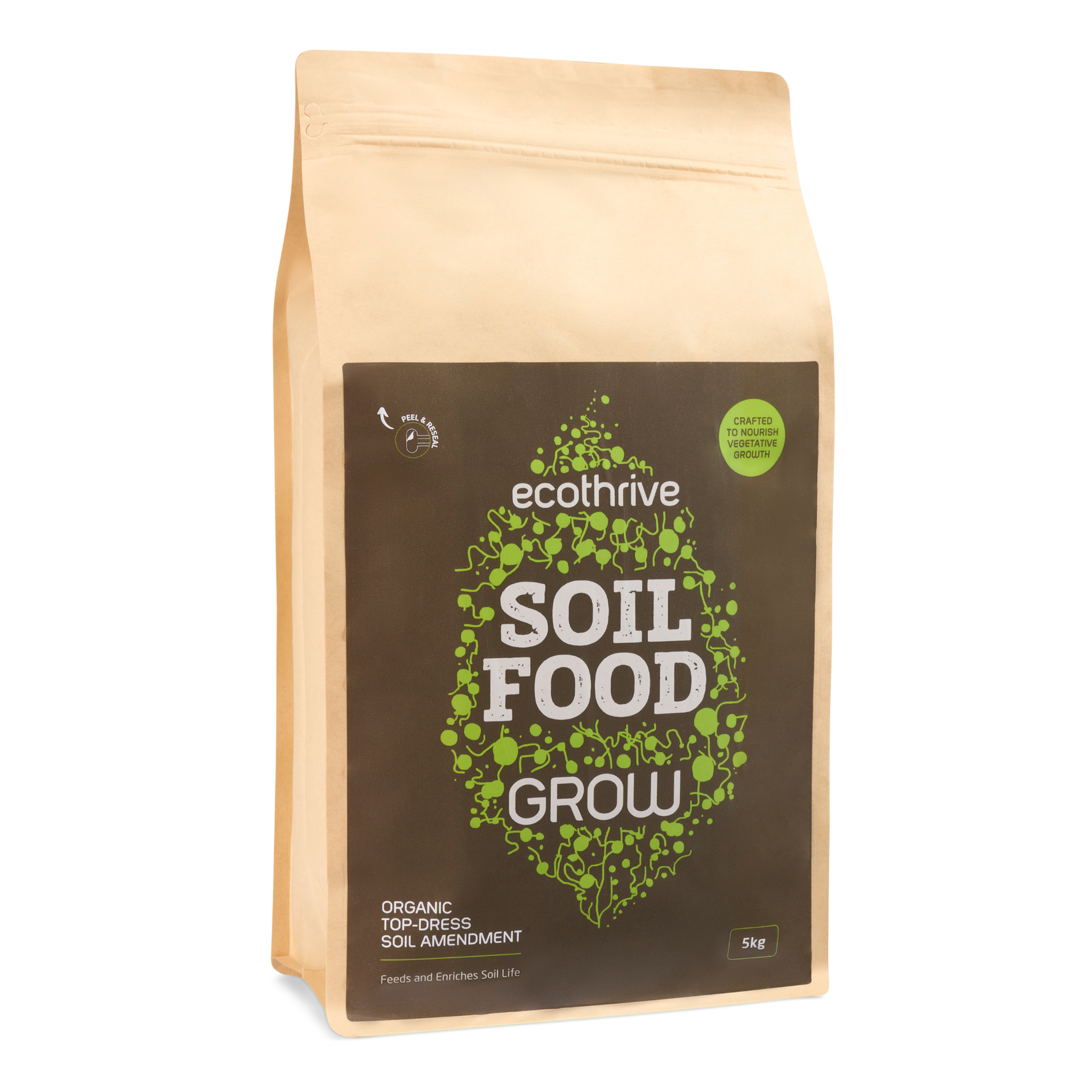 Creation Garden Supplies ecothrive soil food GROW 5KG 9