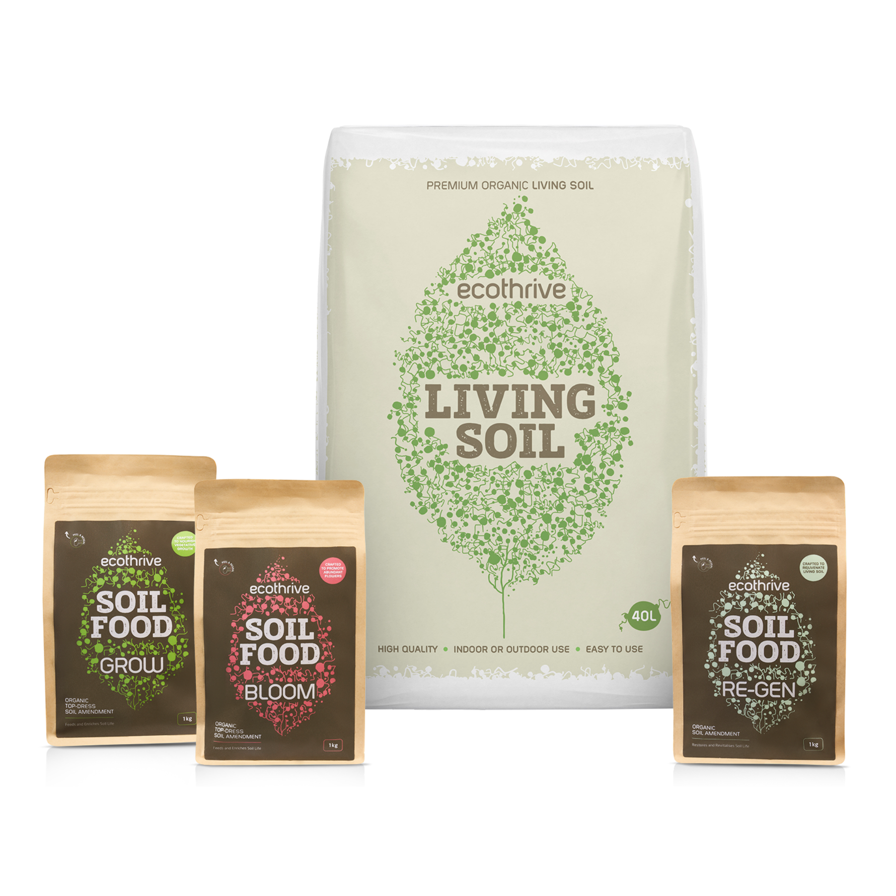 Creation Garden Supplies ecothrive soil food living soil group