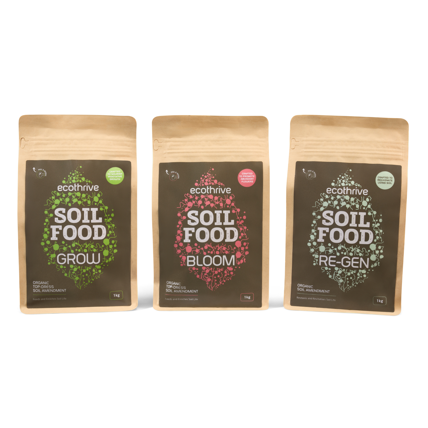 Creation Garden Supplies ecothrive soil food living soil group
