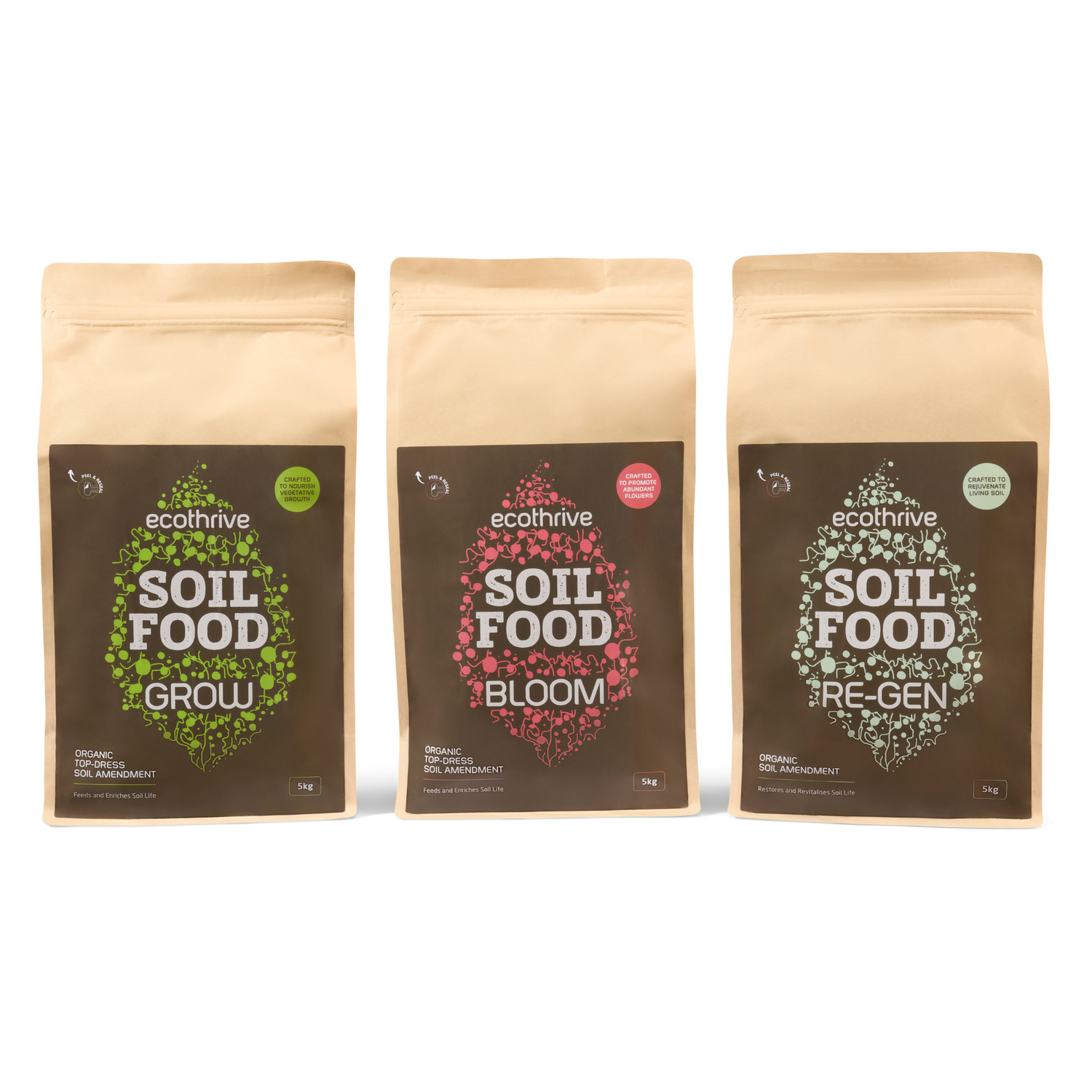 Creation Garden Supplies ecothrive soil food living soil group