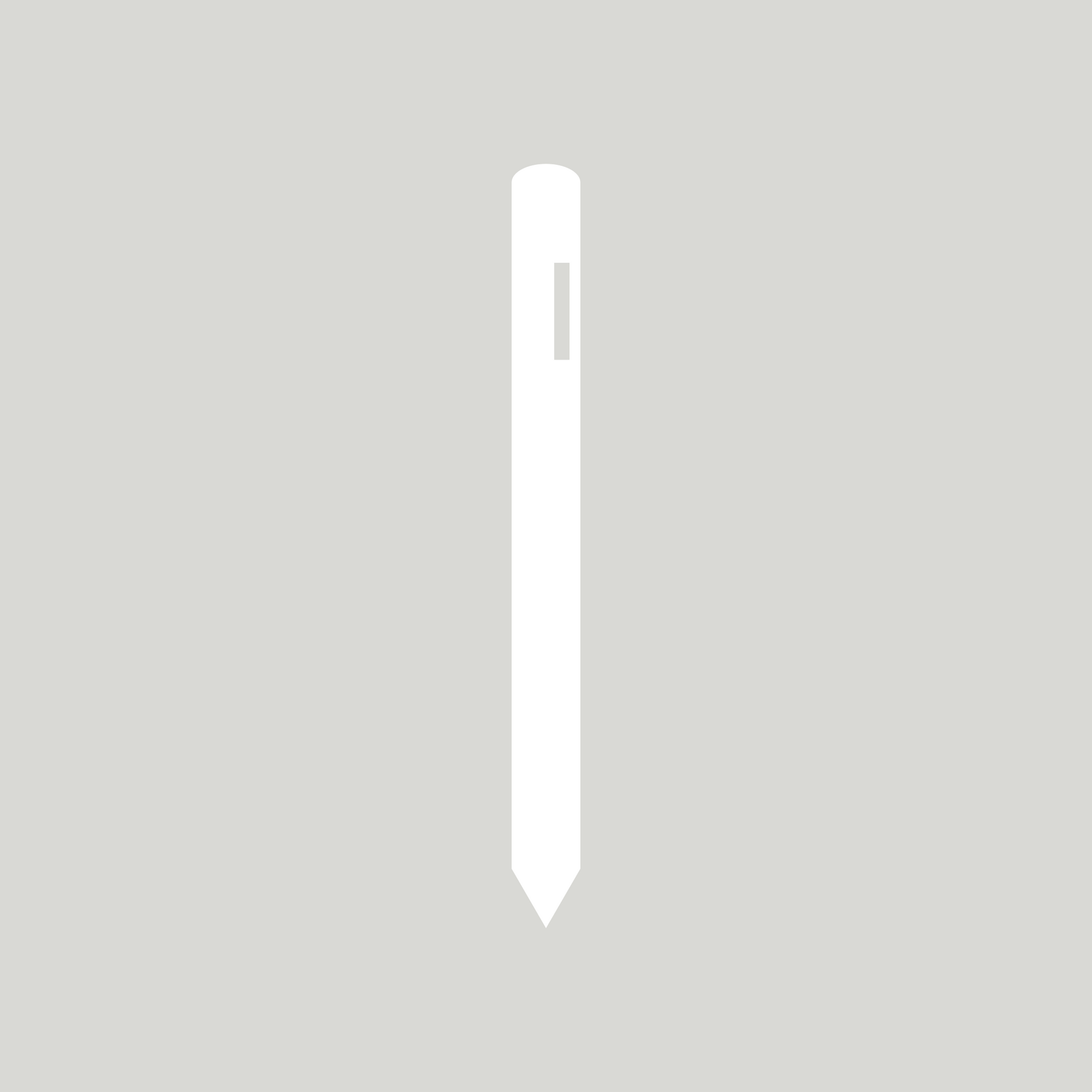 Creation TYNE MOULDS MACHINERY Heavy Duty Plant labels with Hole L6150X17 white Garden supplies plant labels gardening products uk stick in plant labels