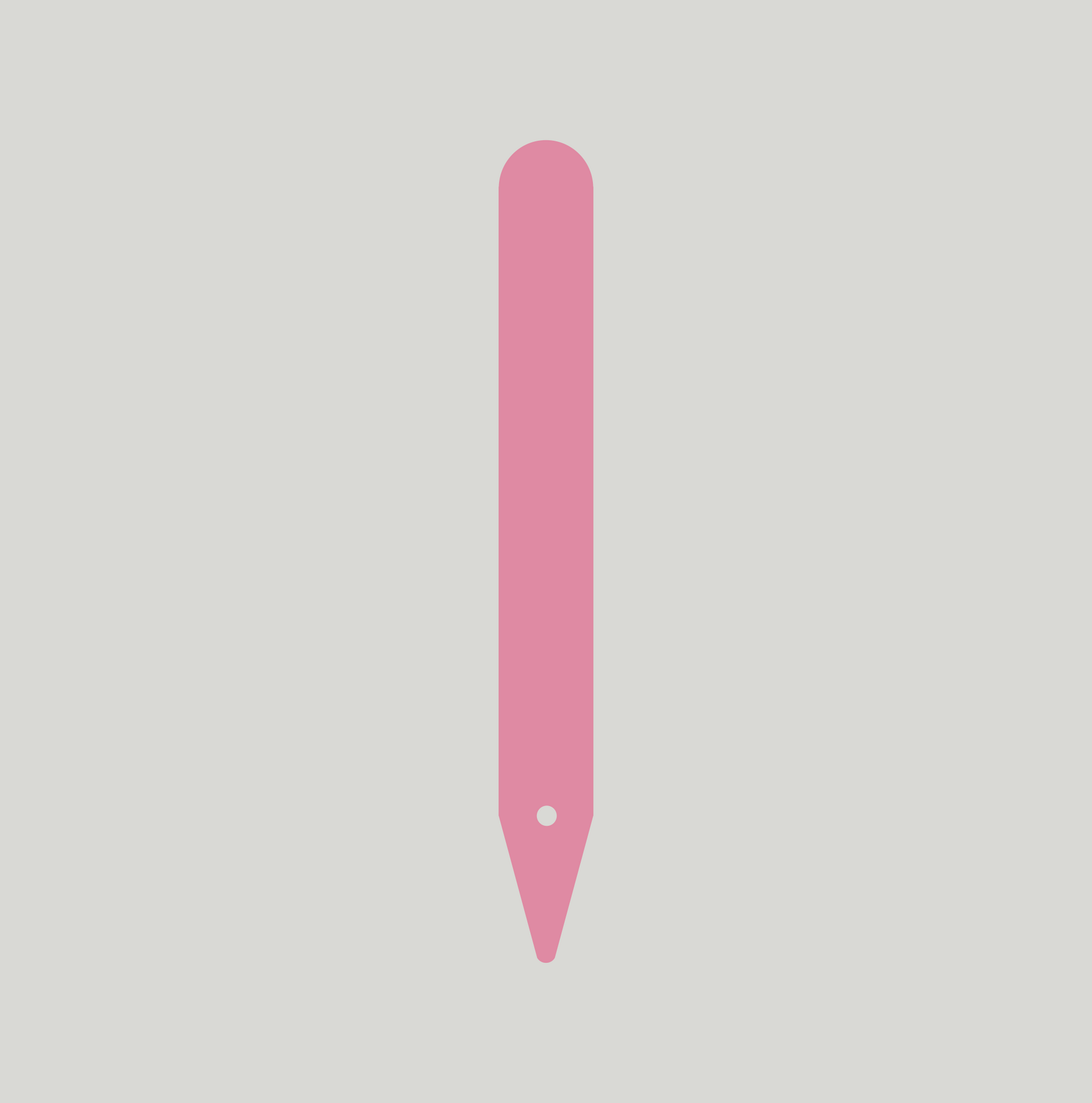 Creation garden supplies TYNE MOULDS MACHINERY Heavy Duty Plant labels with Hole L4100X14 pink  Garden supplies plant labels gardening products uk stick in plant labels