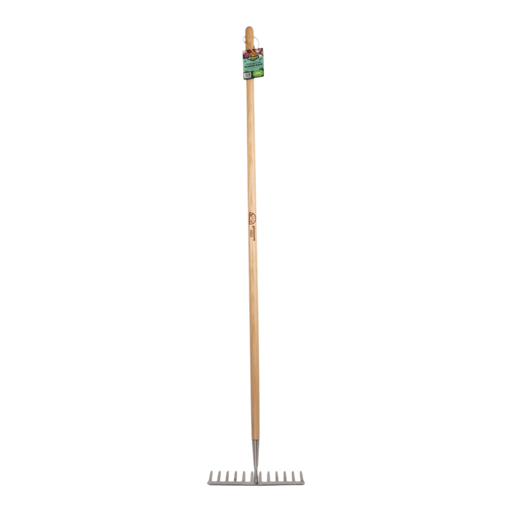 Perimeter Edge Rake Growers Own Border Rake – Stainless Soil Levelling Tool – Creation ...