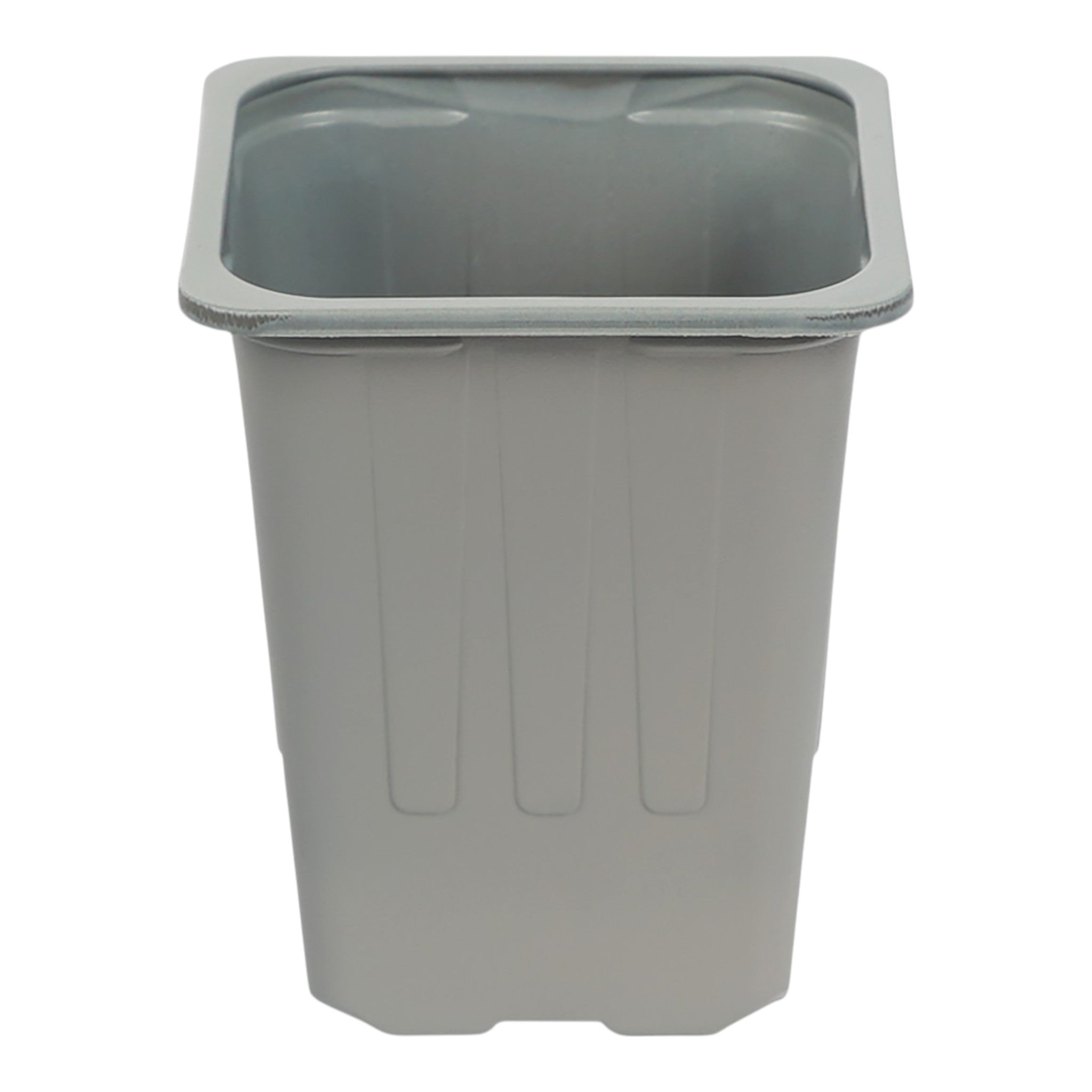 Modiform Pods Modiform 8cm Grey Square Pot–High Thermoformed Planter (Case of 1775 ...