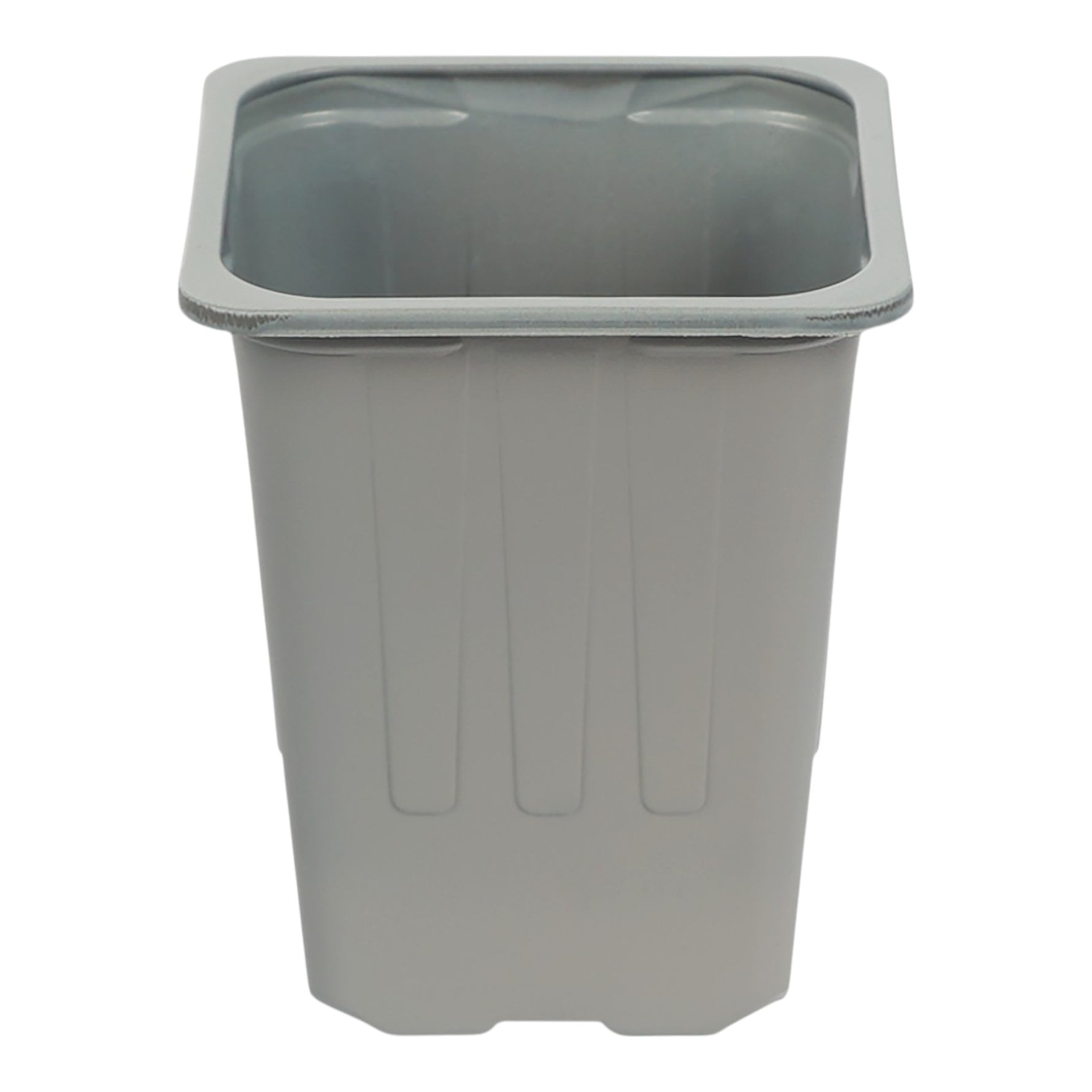 MODIFORM 7cm high square thermoformed pot GREY Creation garden supplies plant pot wholesale Modiform Pots