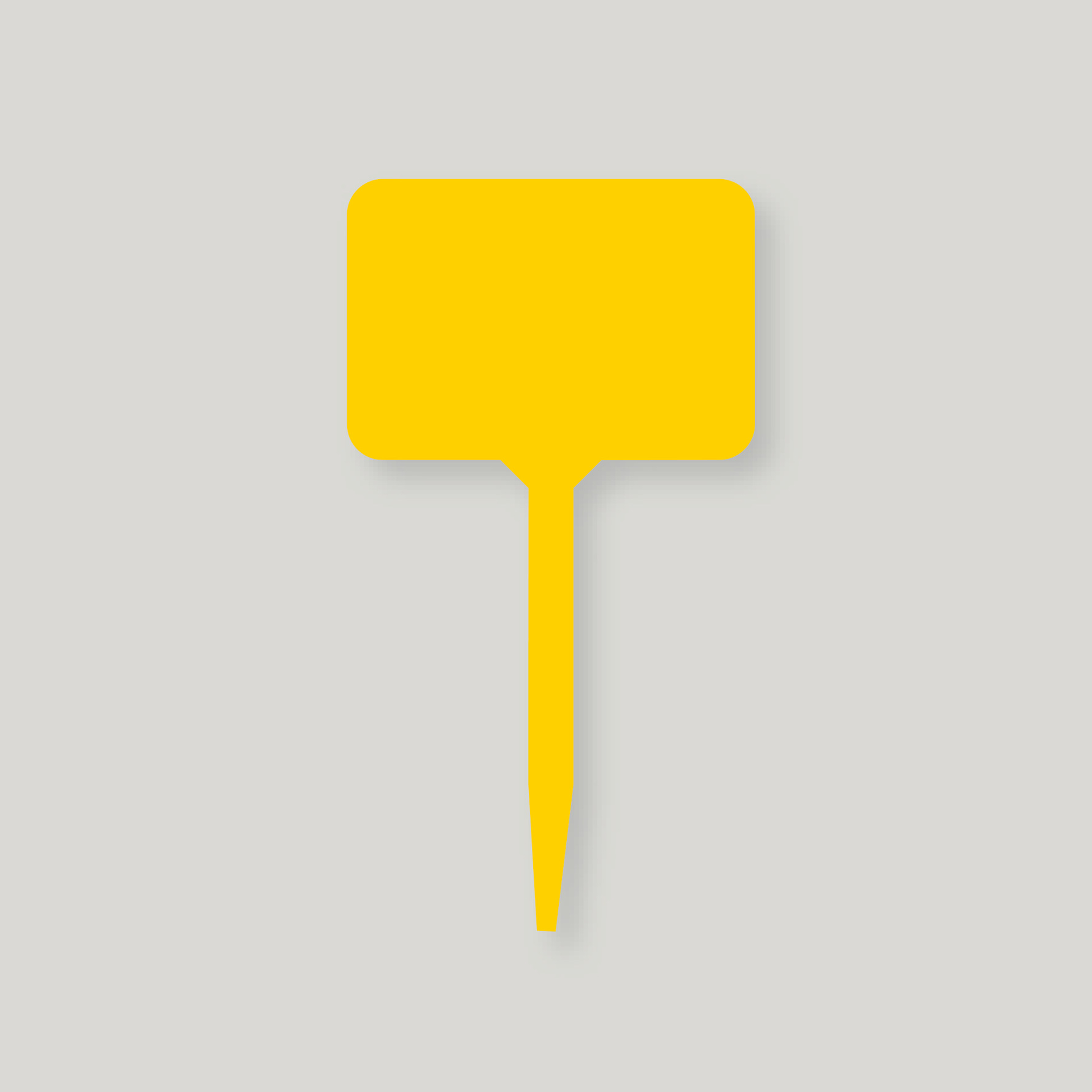 Tyne Moulds Machinery  Plant Labels T LABELS Yellow Creation Garden supplies plant labels gardening products uk stick in plant labels t labels