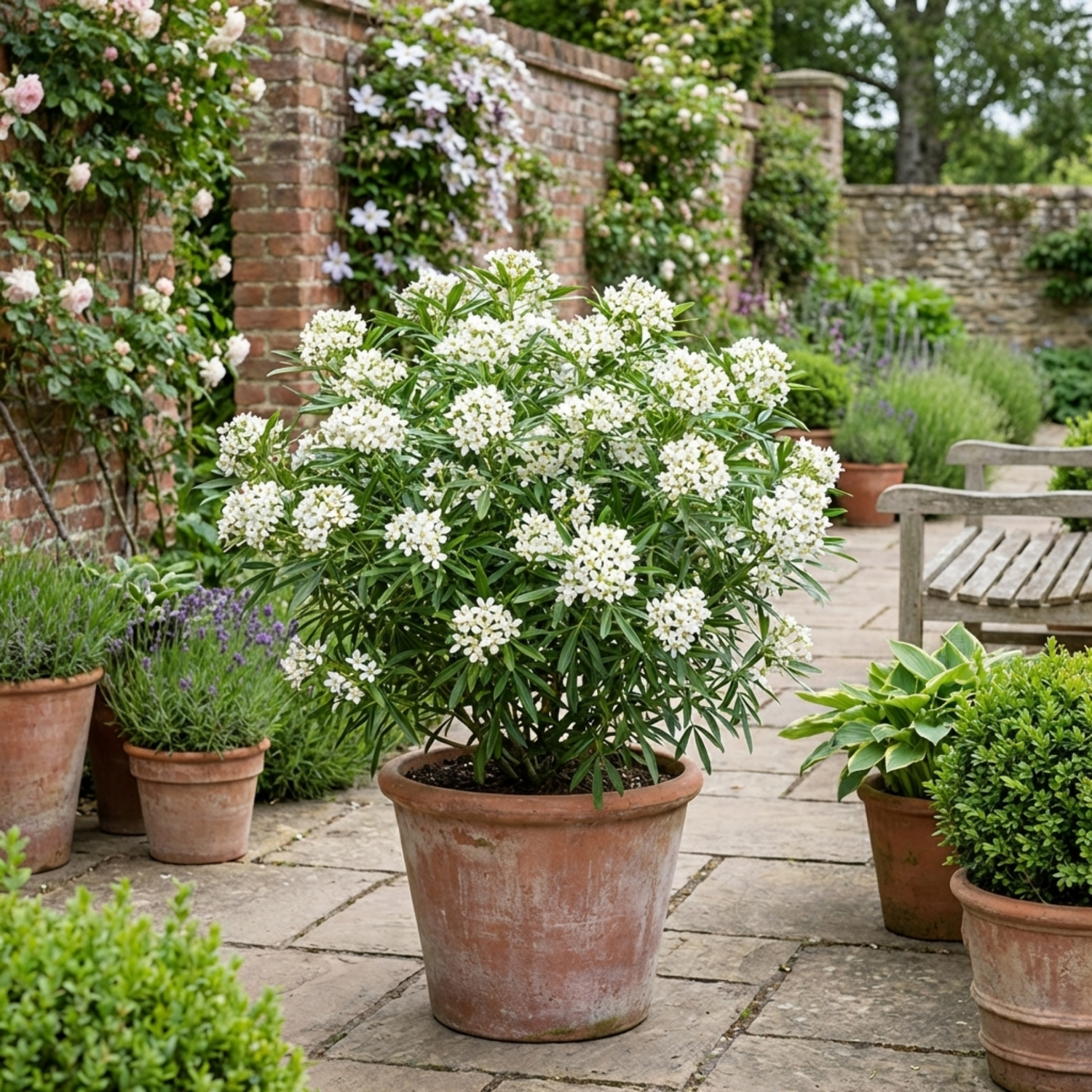 1 Choisya White Dazzler Plant, Fragrant Hardy Evergreen Garden Shrub, Mexican Orange Blossom, 3L Root Ball