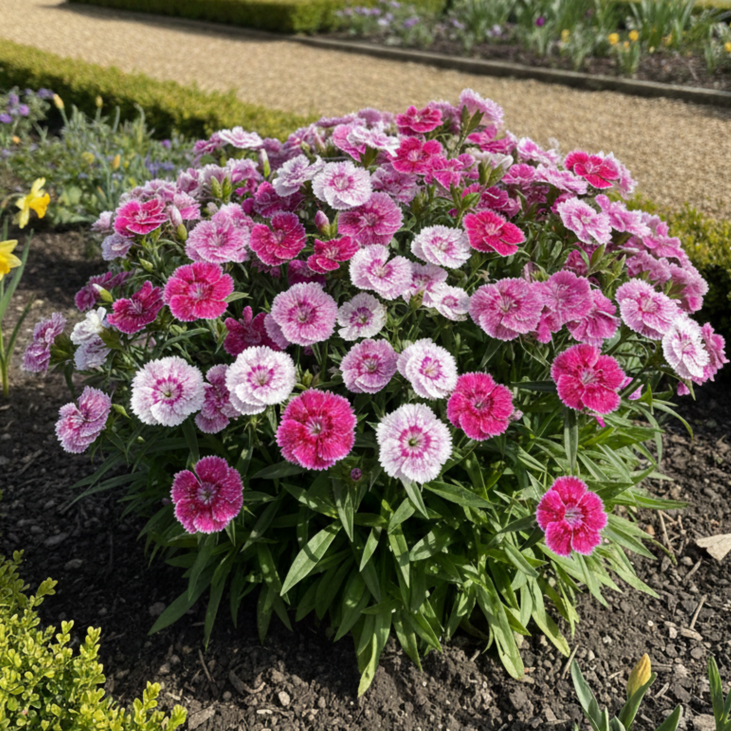 1 Large Plant - Dianthus Dart Pink Magician, Ready to Plant in Your Garden, 2L