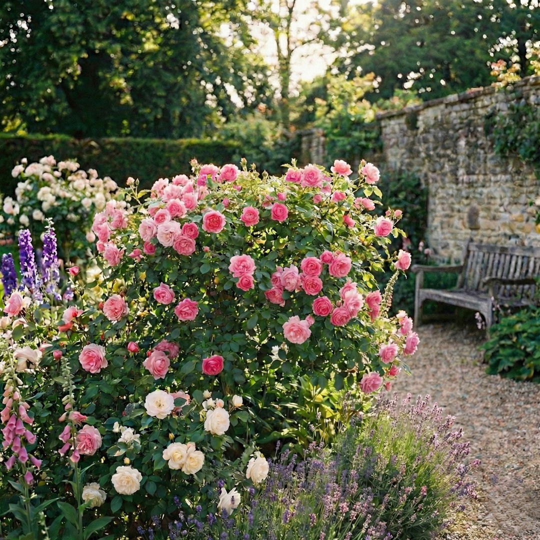 Rose - Bush - Pink