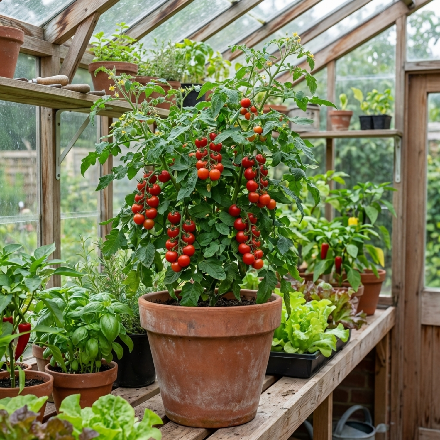 Set of 3 or 6 Live Tomato Plants Growers’ Mix, Ready to Plant Garden Vegetable Plants, Outdoor Garden Ready, 1L Root Ball