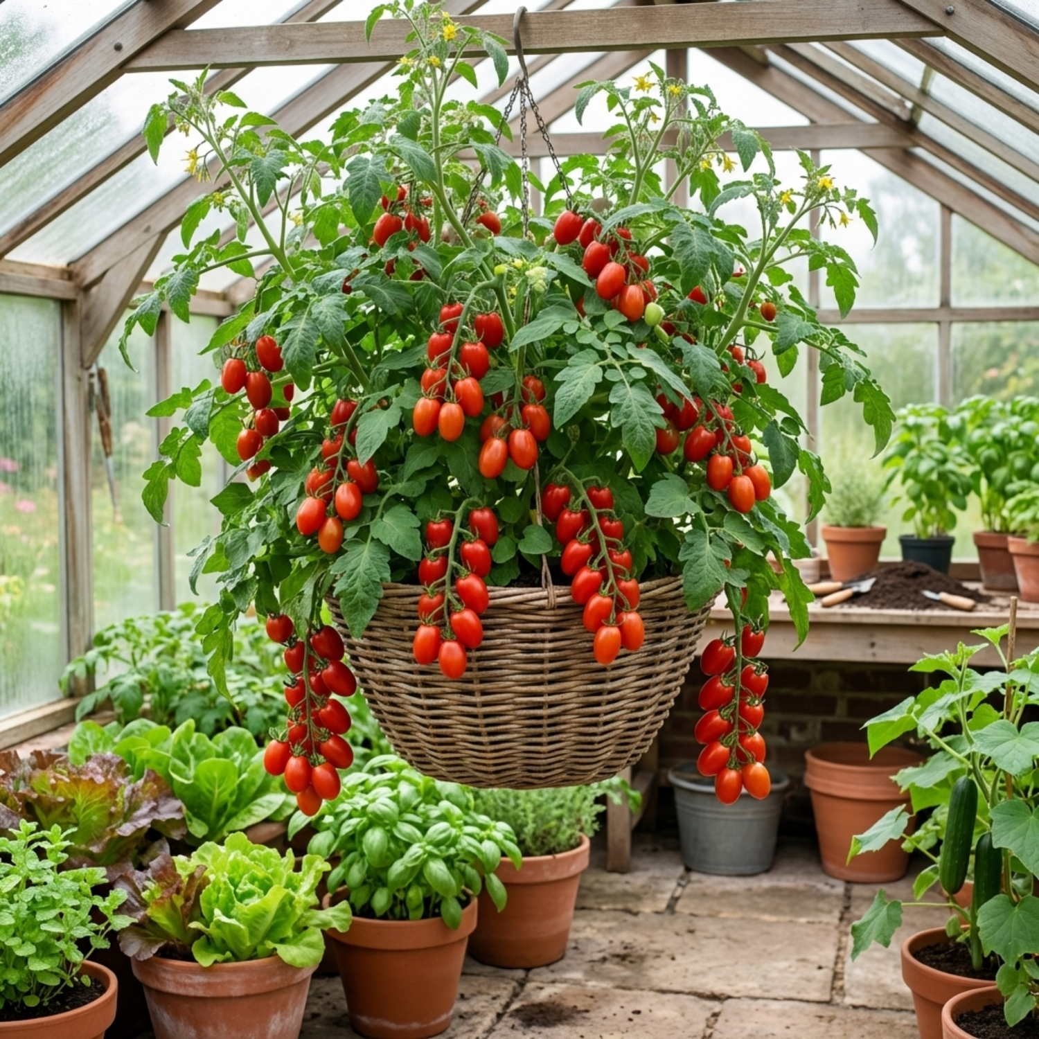 Set of 3 or 6 Premium Grafted Trilly Tomato Plants, High Yield Vegetable Plants, Ready to Plant, Outdoor Garden Ready, 1L Root Ball