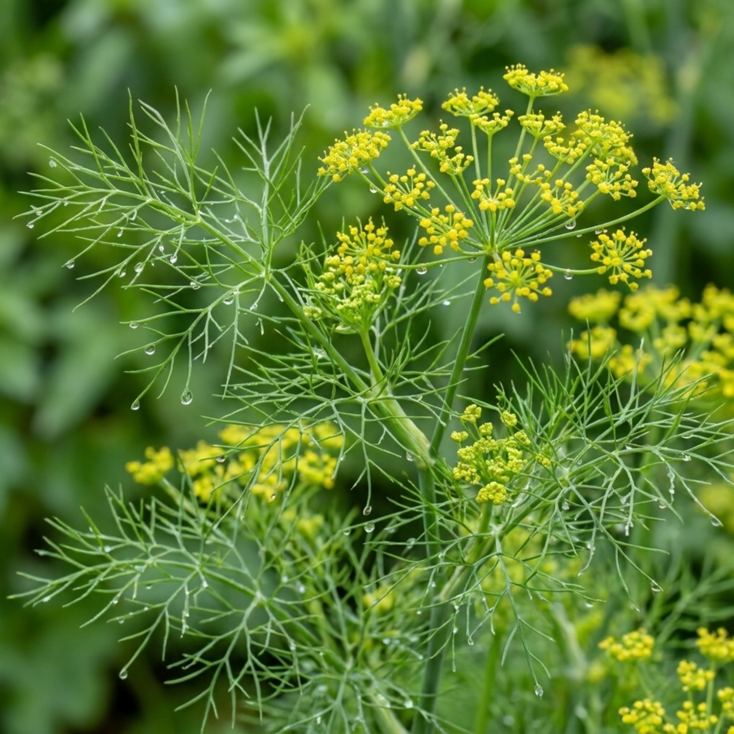 Set of 3 or 6 Fresh Fennel Herb Plants, Hardy Perennial Kitchen Garden Herbs, Outdoor Ready, 1 Litre Root Ball